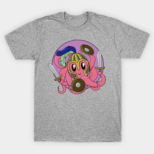 Octopus Fighter - Dungeons and Dragons T-Shirt